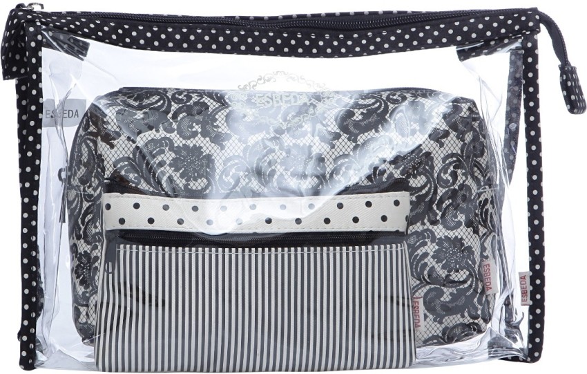 ESBEDA Cosmetic Pouch Black Price in India Flipkart