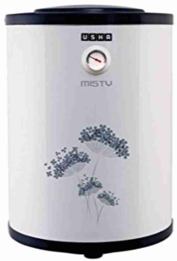 USHA 25 L Storage Water Geyser (Misty 25-Litres 5-Star Rated Storage Water  Heater (Twinkling Grey), Grey) Price in India - Buy USHA 25 L Storage Water  Geyser (Misty 25-Litres 5-Star Rated Storage Water Heater (Twinkling Grey),  Grey) online at Flipkart ...
