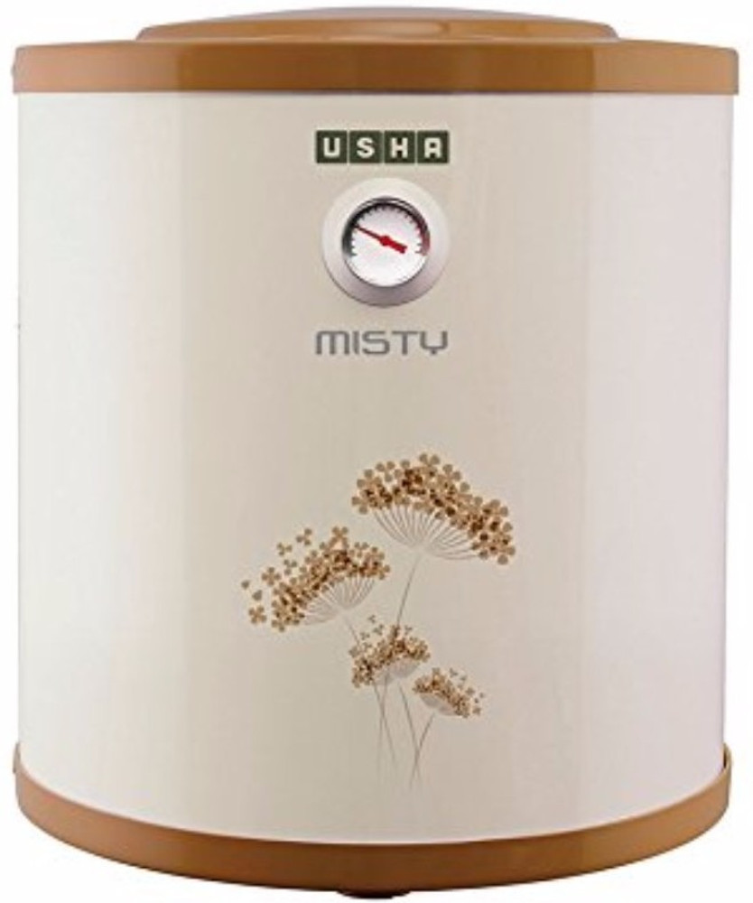 USHA 6 L Storage Water Geyser (Misty 6-Litres 5-Star Rated Storage Water  Heater (Ivory Gold), Gold) Price in India - Buy USHA 6 L Storage Water  Geyser (Misty 6-Litres 5-Star Rated Storage Water Heater (Ivory Gold),  Gold) online at Flipkart.com
