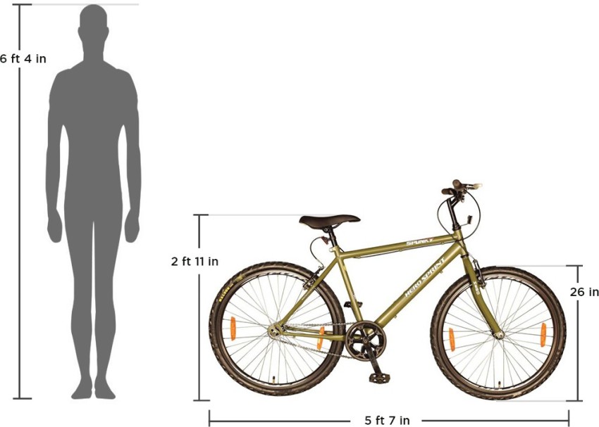 gear cycle with disc brake