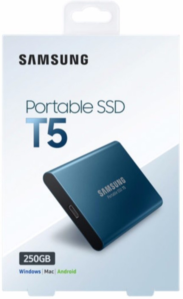 SAMSUNG T5 250 GB External Solid State Drive SSD SAMSUNG