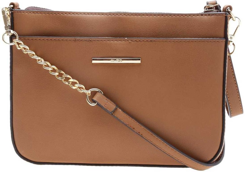 ALDO Brown Sling Bag CONROE brown Price in India Flipkart