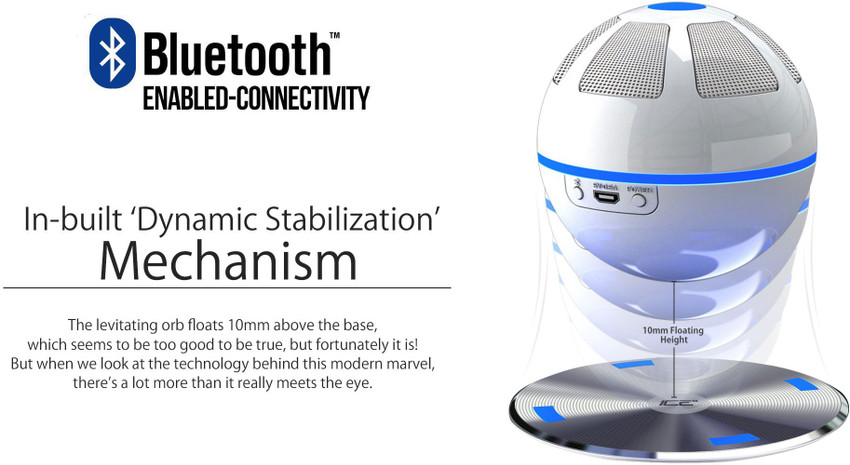 Floating best sale orb speaker
