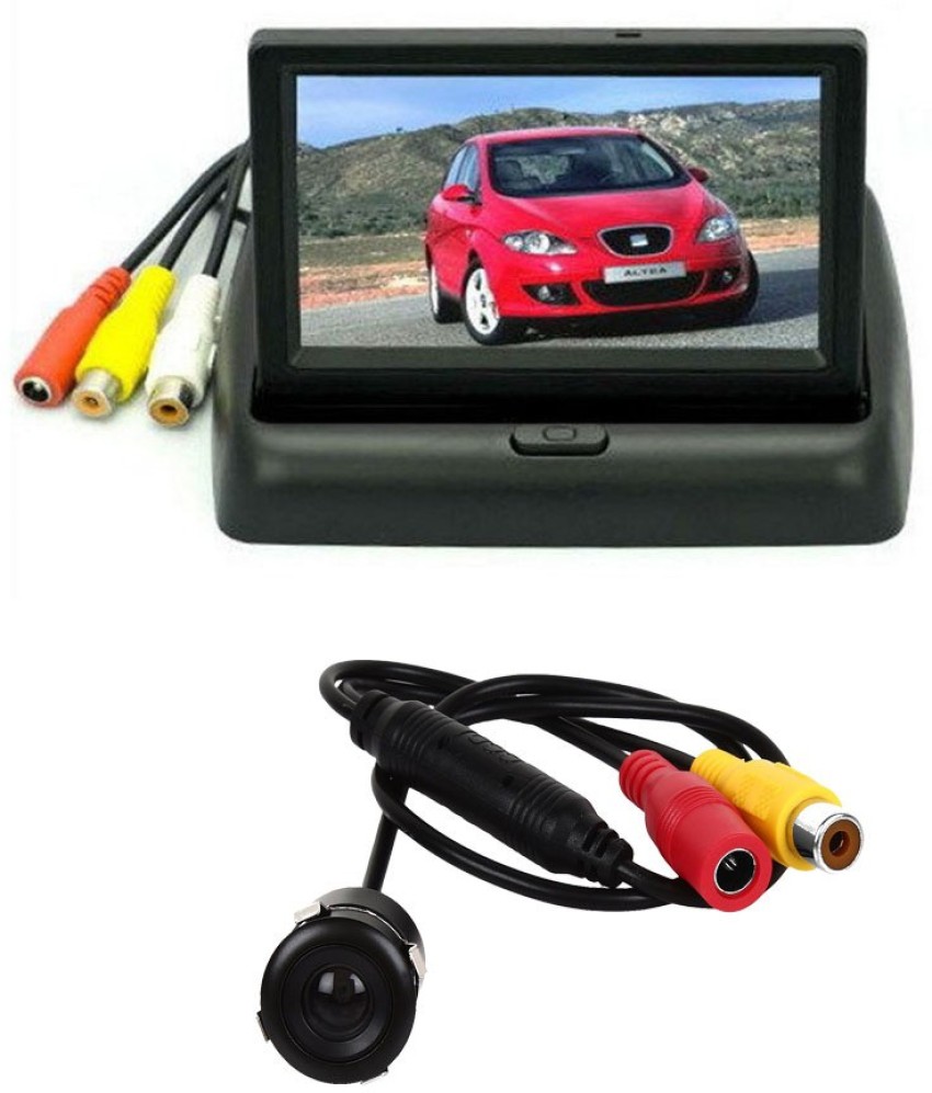 AutoParx 4.3 Inch Folding LCD Monitor With Car Reverse Camera Black LCD  Price in India - Buy AutoParx 4.3 Inch Folding LCD Monitor With Car Reverse  Camera Black LCD online at