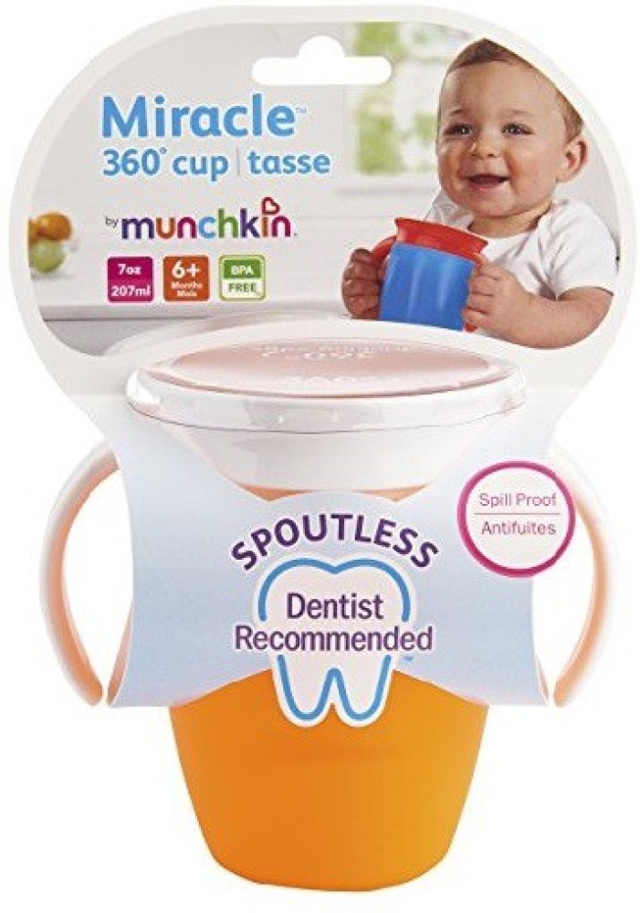 Munchkin Miracle 360 Spoutless Sippy Cup, Assorted - 10 oz