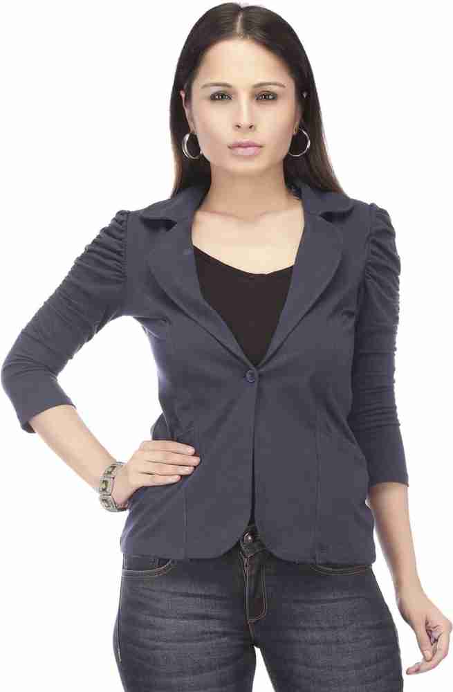 Eliza Donatein by Shoppers Stop Solid Women Jacket Buy Blue Eliza Donatein by Shoppers Stop Solid Women Jacket Online at Best Prices in India Flipkart