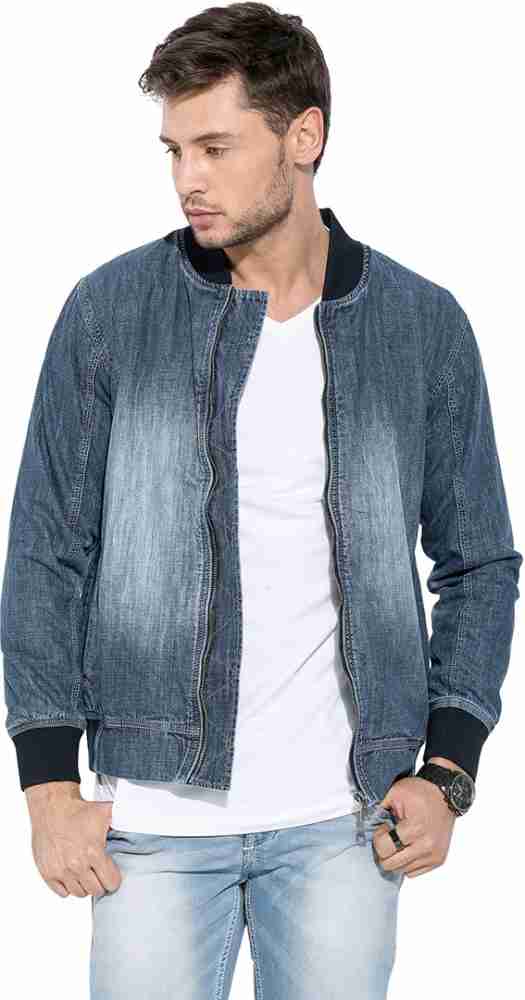 MUFTI Full Sleeve Solid Men Denim Jacket Buy Indigo MUFTI Full Sleeve Solid Men Denim Jacket Online at Best Prices in India Flipkart