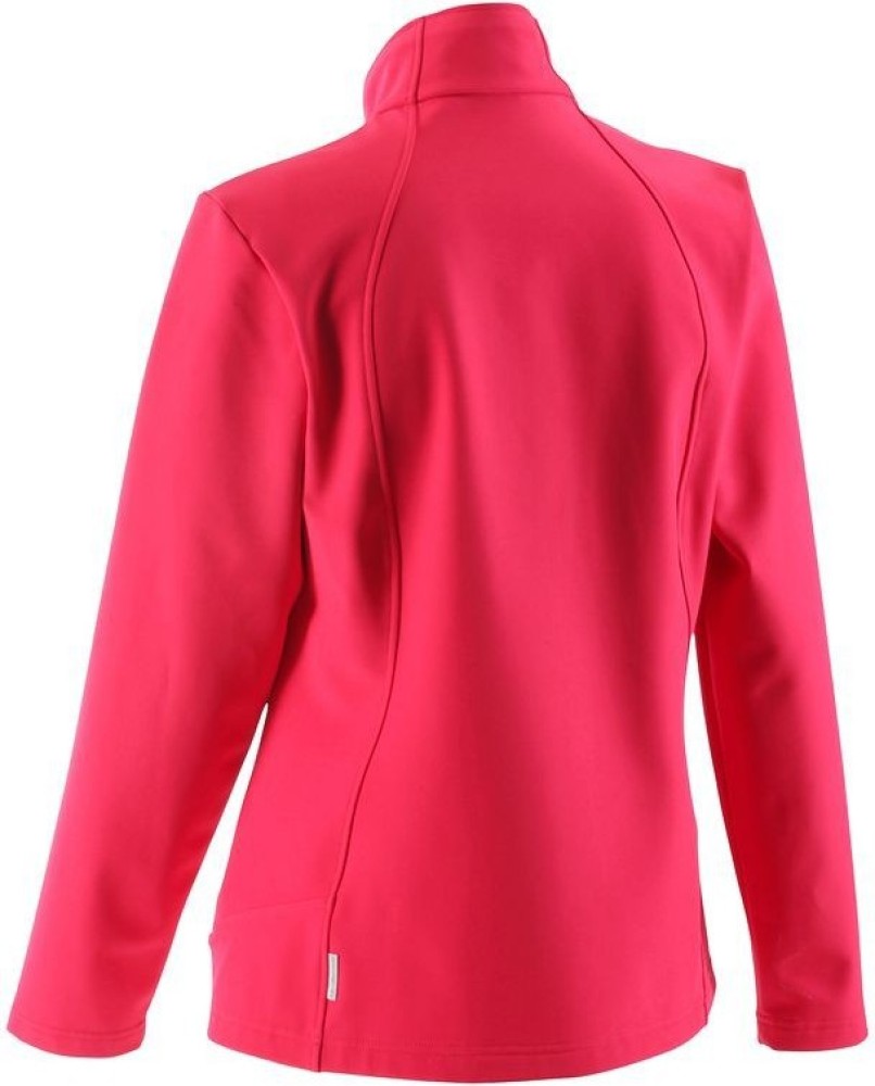QUECHUA by Decathlon Full Sleeve Solid Women Fleece Jacket - Buy Pink  QUECHUA by Decathlon Full Sleeve Solid Women Fleece Jacket Online at Best  Prices in India