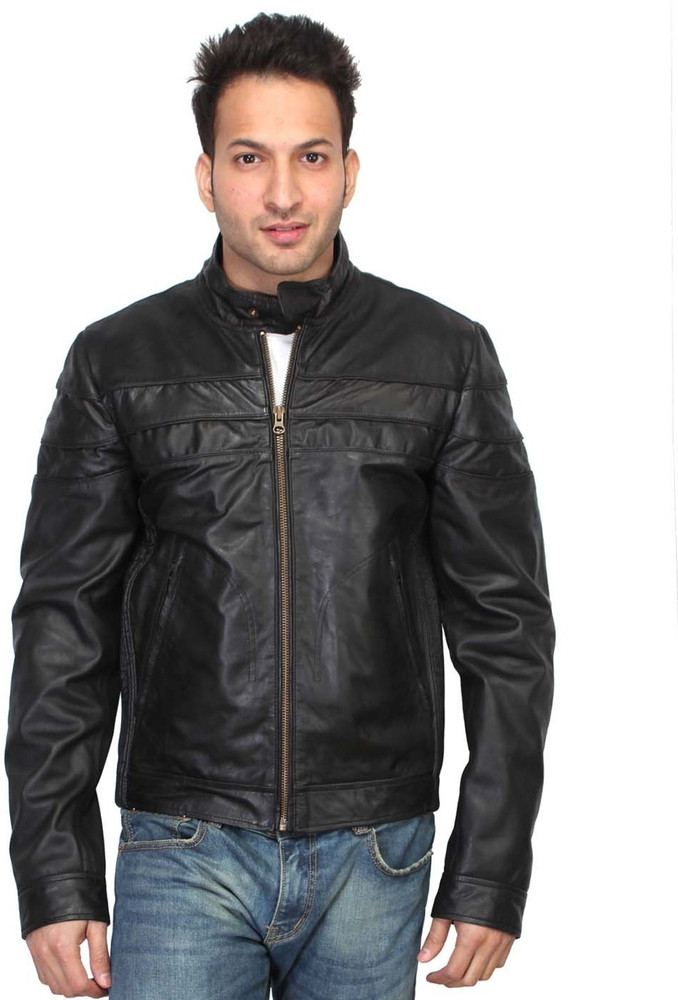 Bare denim hot sale leather jacket