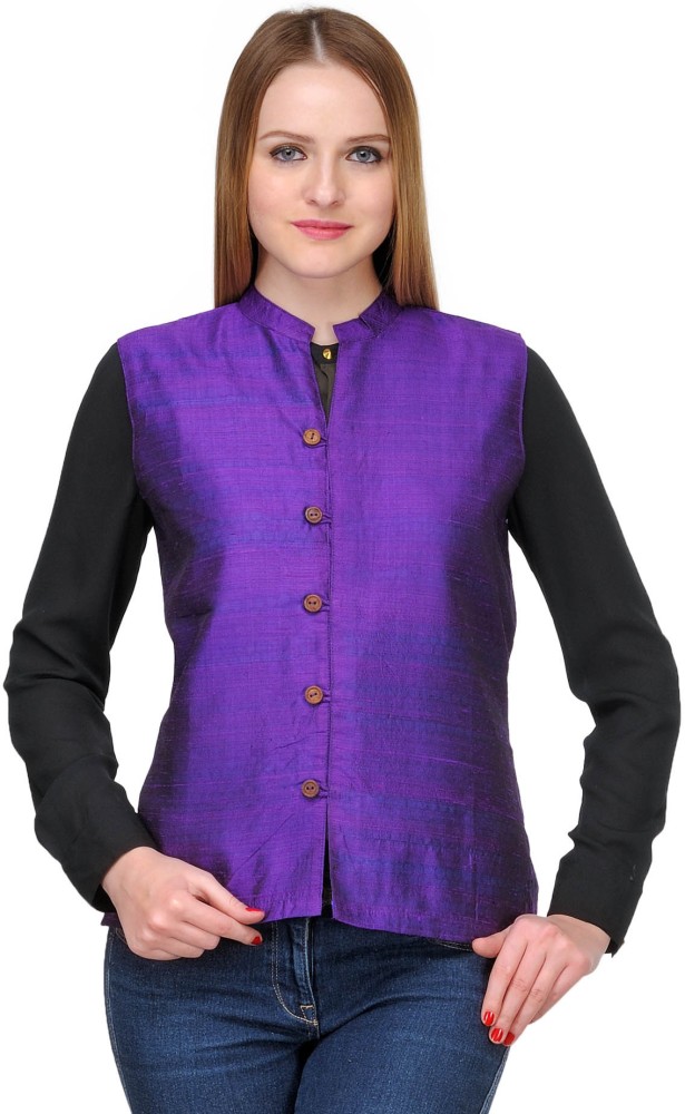 Women's nehru clearance collar jacket