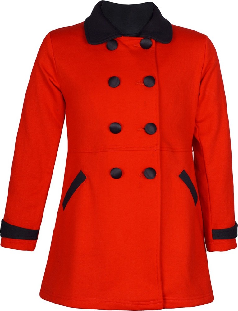 Red best sale jacket girls