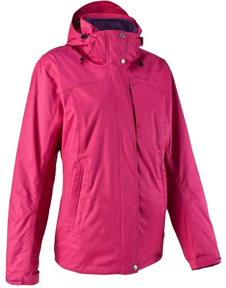 QUECHUA by Decathlon Full Sleeve Solid Women Jacket Buy pink