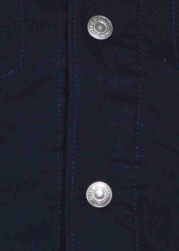 LEVI S Full Sleeve Solid Men NA Jacket Buy Blues LEVI S Full Sleeve Solid Men NA Jacket Online at Best Prices in India Flipkart