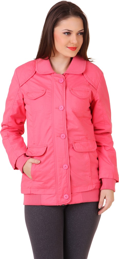 Juelle Full Sleeve Solid Women Winter Wear Jacket Buy Pink Juelle Full Sleeve Solid Women Winter Wear Jacket Online at Best Prices in India Flipkart