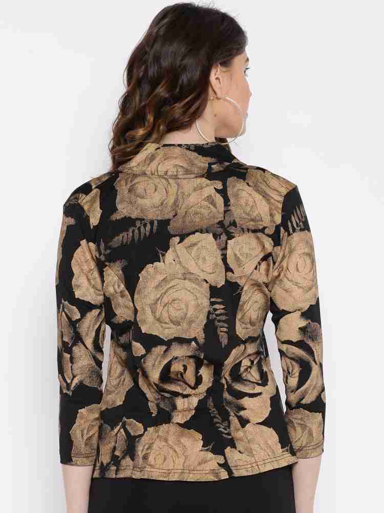 Ira soleil sale black printed jacket