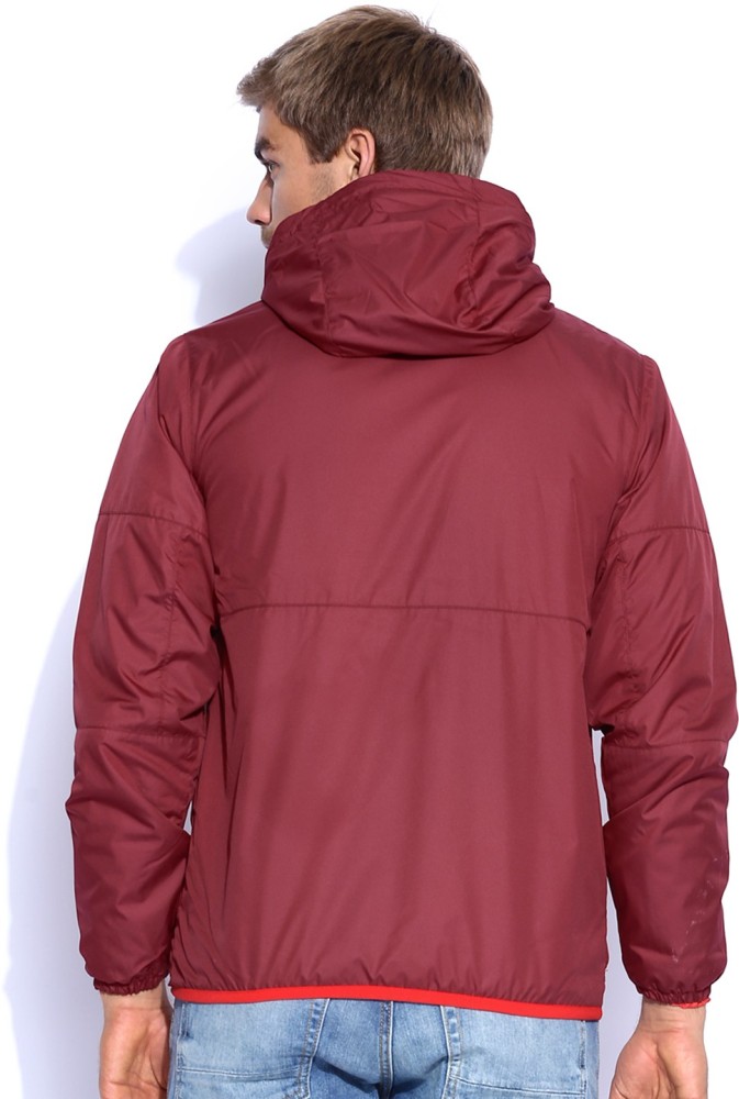 Nike cheap maroon jacket