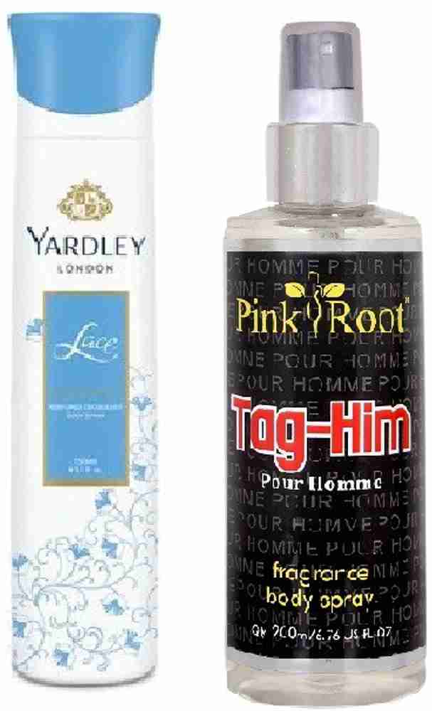 Yardley pink hotsell lace perfume