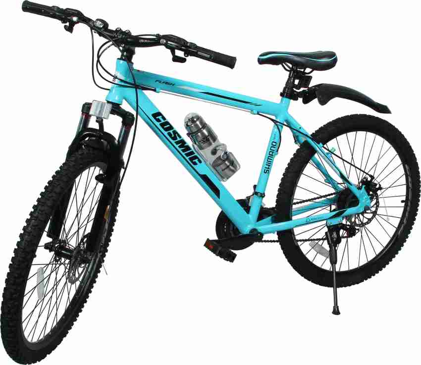 COSMIC FLASH MTB BICYCLE 21 SPEED BLUE WHITE 26 T Mountain