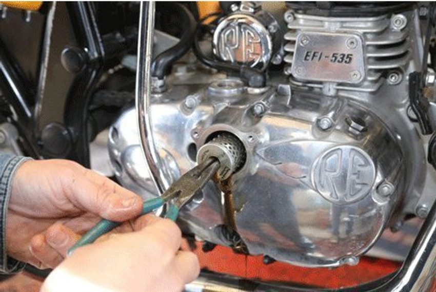 Royal enfield oil sales filter price