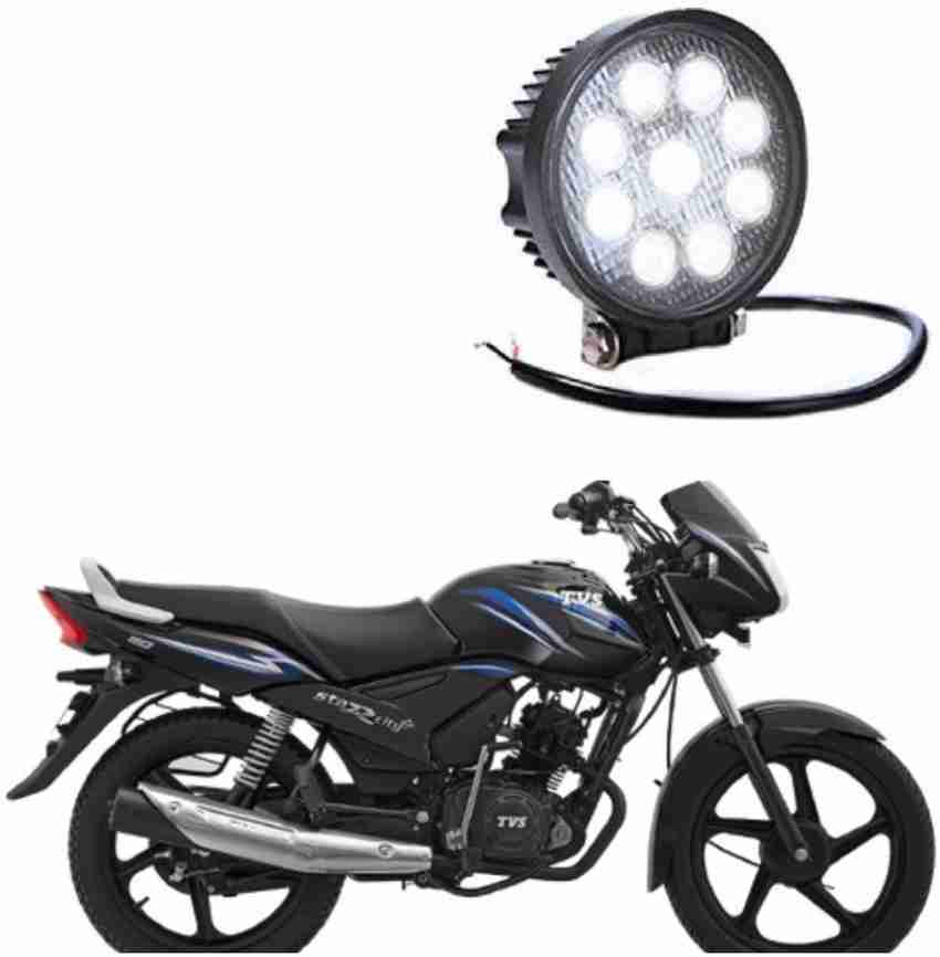 Tvs star city round headlight top