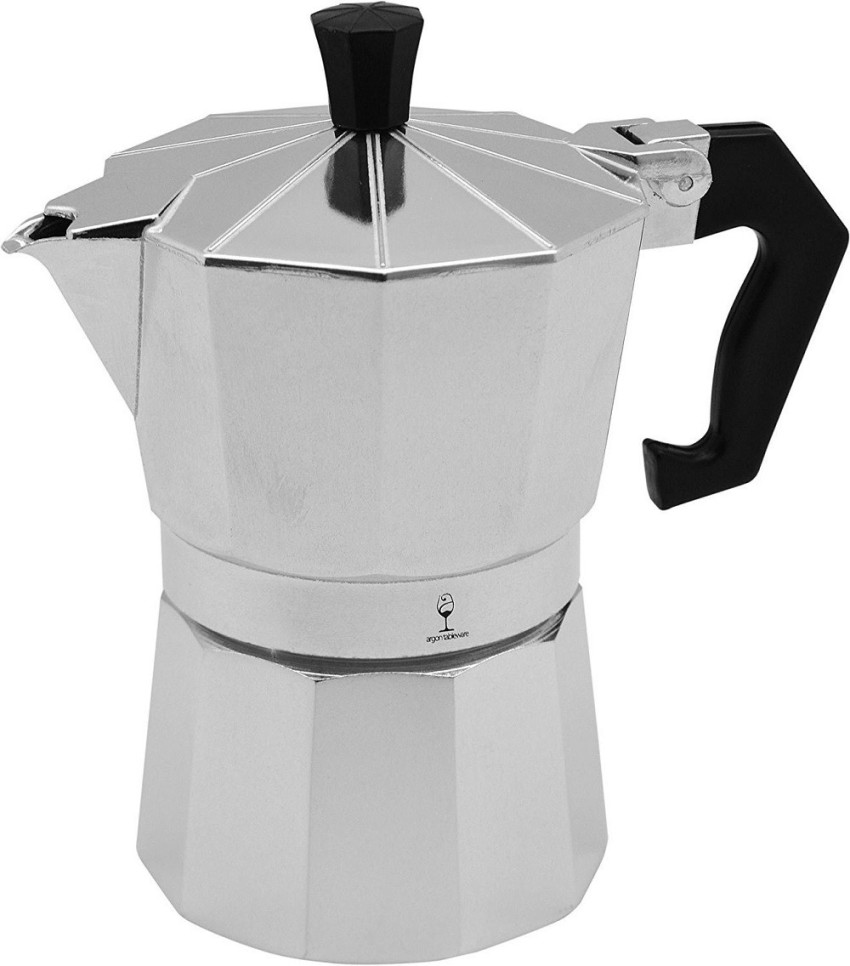 Stovetop Espresso Maker Moka Pot - 600ml Percolator Italian Coffee Machine Maker, Stainless Steel Espresso Pot Full Bodied Coffee Stove Top Classic