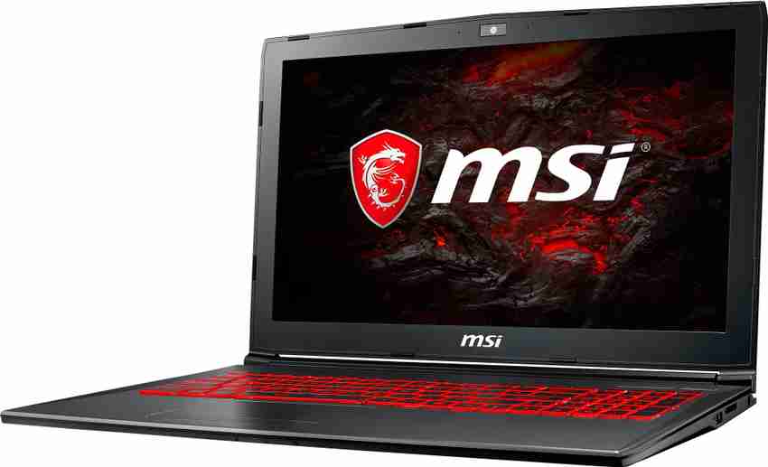 MSI GV Series Intel Core i7 7th Gen 7700HQ 8 GB 1 TB HDD DOS 4 GB Graphics NVIDIA GeForce GTX 1050 GV62 7RD 2297XIN Gaming Laptop Rs.79990 Price in India Buy MSI GV Series