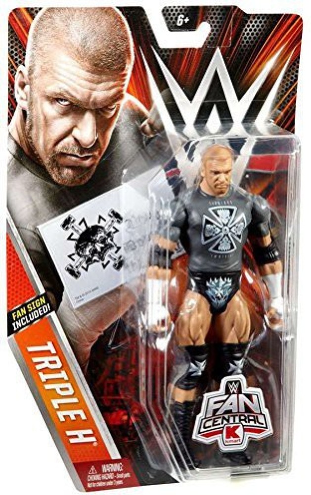 WWE Wrestling Fan Central Triple H Exclusive Action Figure