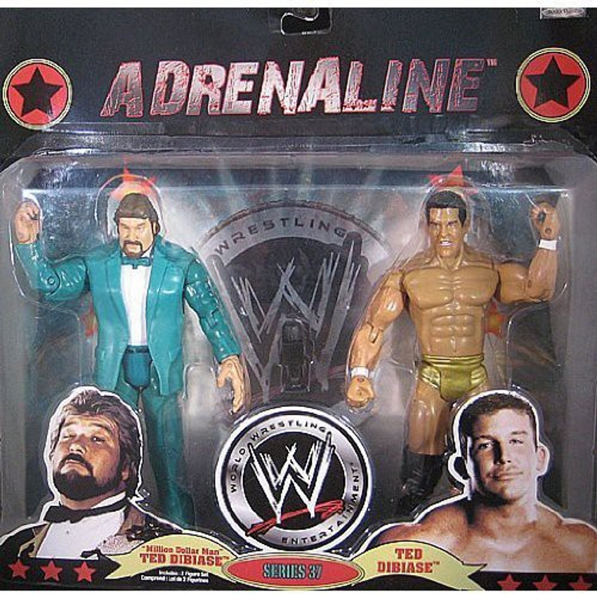 WWE Adrenaline 2 Packs Series 37 Million Dollar Man And Ted