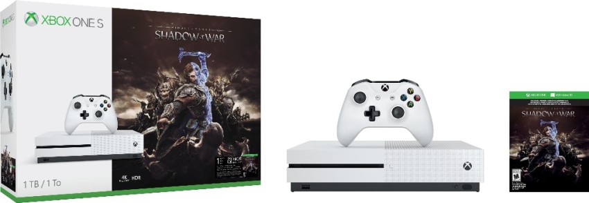 Microsoft Xbox One S 500GB Console - Tom Clancy's Ghost Recon Wildlands  Gold Edition bundle