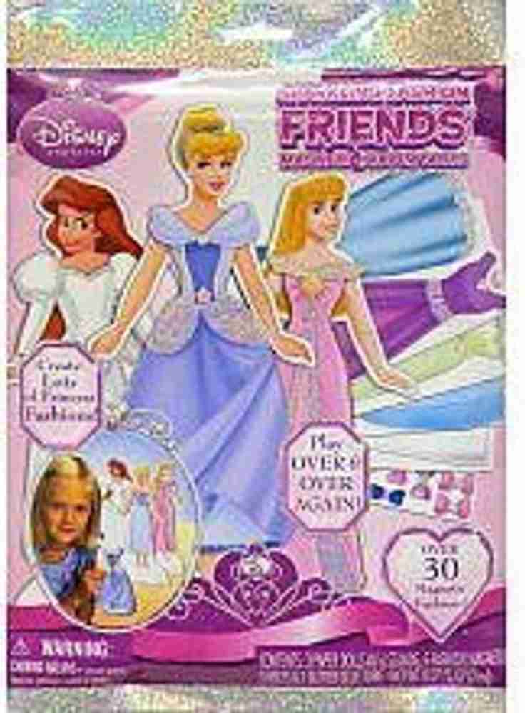 Tara Toys Disney Princess Sparkling Magnetic Paper Dolls By