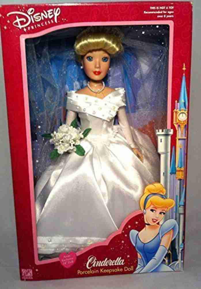 DISNEY Princess Cinderella Porcelain Keepsake Doll 2002 Princess