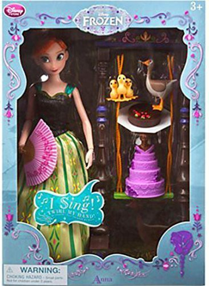 Disney singing anna doll 2025