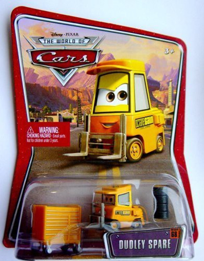 MATTEL Disney Cars Series 3 World Of Cars Dudley Spare Octane Gain