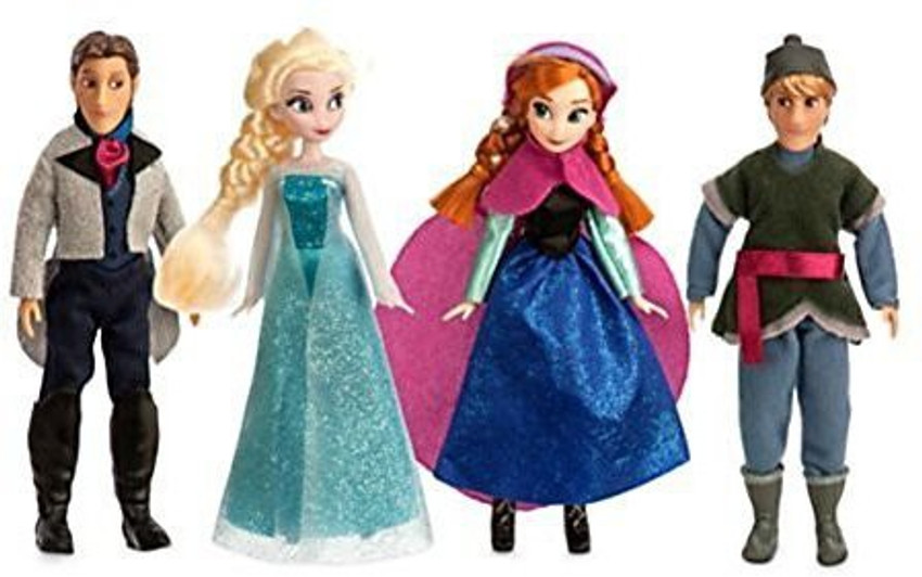 Anna and elsa mini dolls top