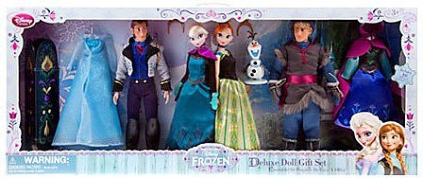 Frozen deluxe doll gift hot sale set