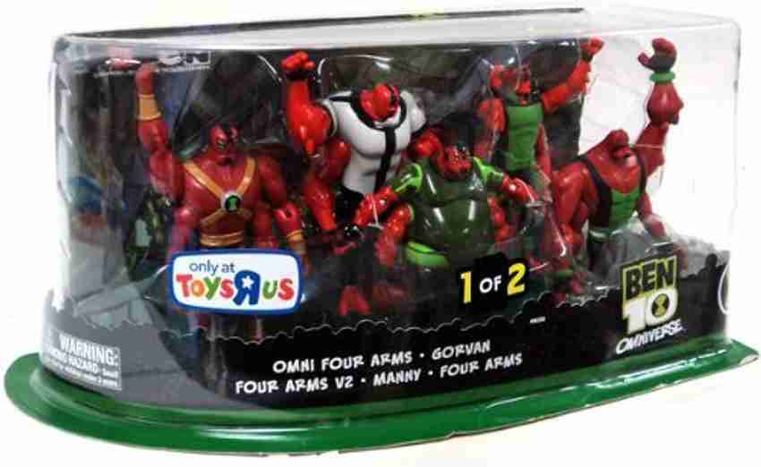 Ben 10 toys four arms top