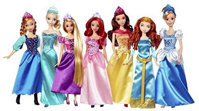 Disney princess dolls 7 set new arrivals