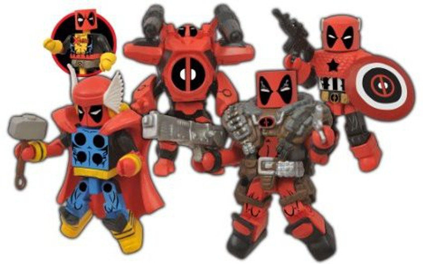 Diamond Select Toys Toys Marvel Minimates Deadpool Assemble Box