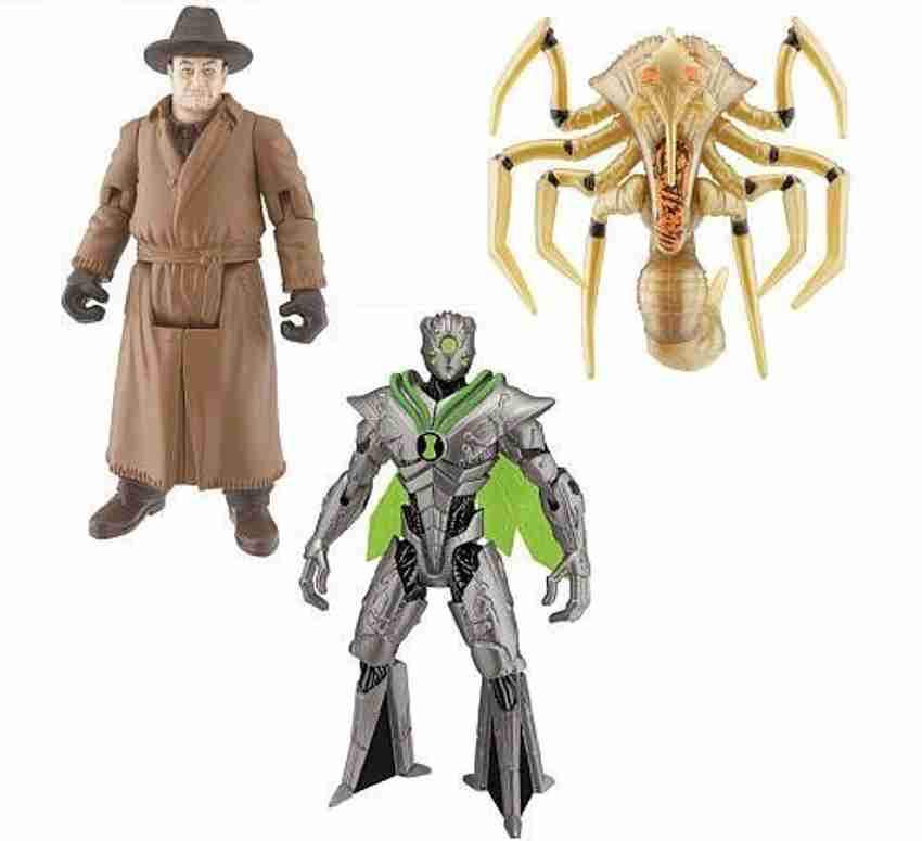 Ben 10 Figure Collection Alien Swarm Movie 3-Pack Figures