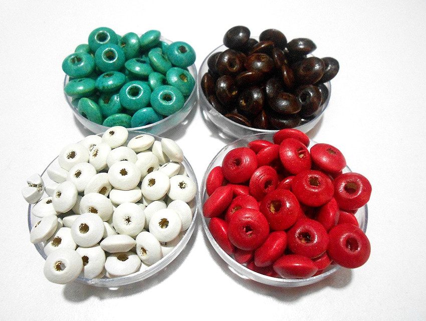 Disc shop shaped beads
