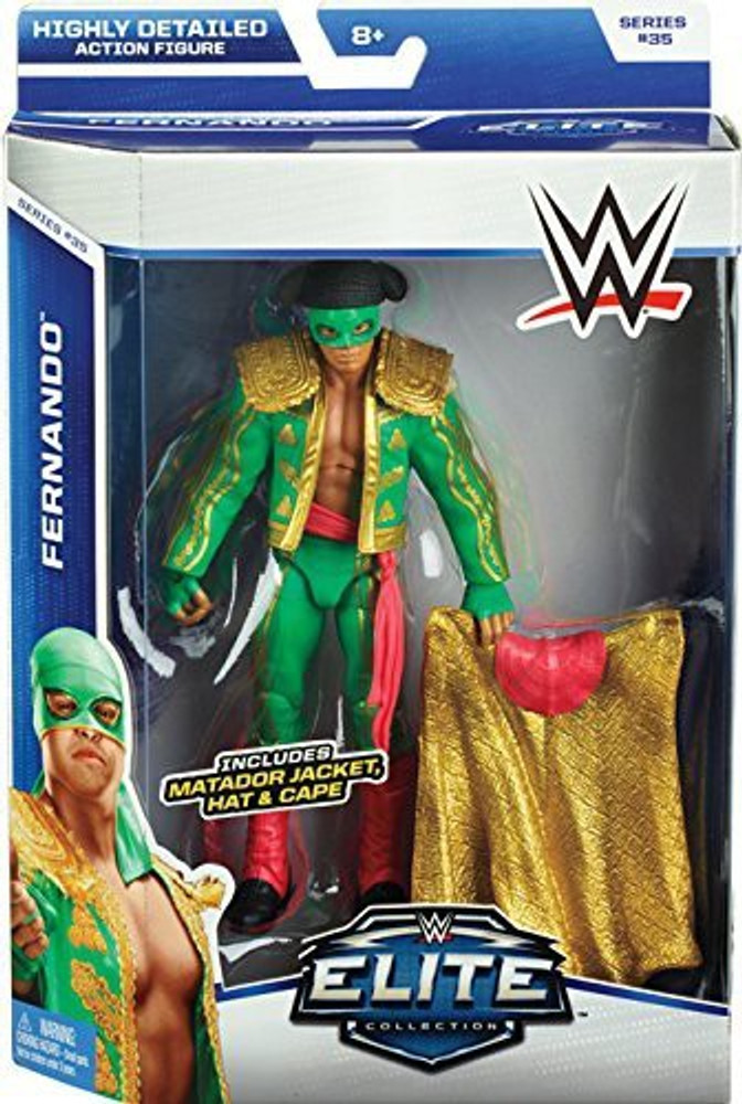 Wrestling Fernando Los Matadores Wwe Elite 35 Mattel Toy Action