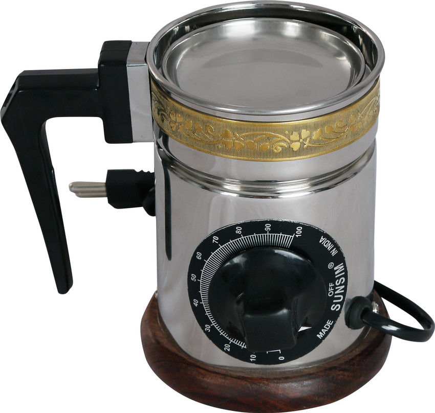 Supreme Automatic Bakhur Burner Stainless Steel Incense Holder