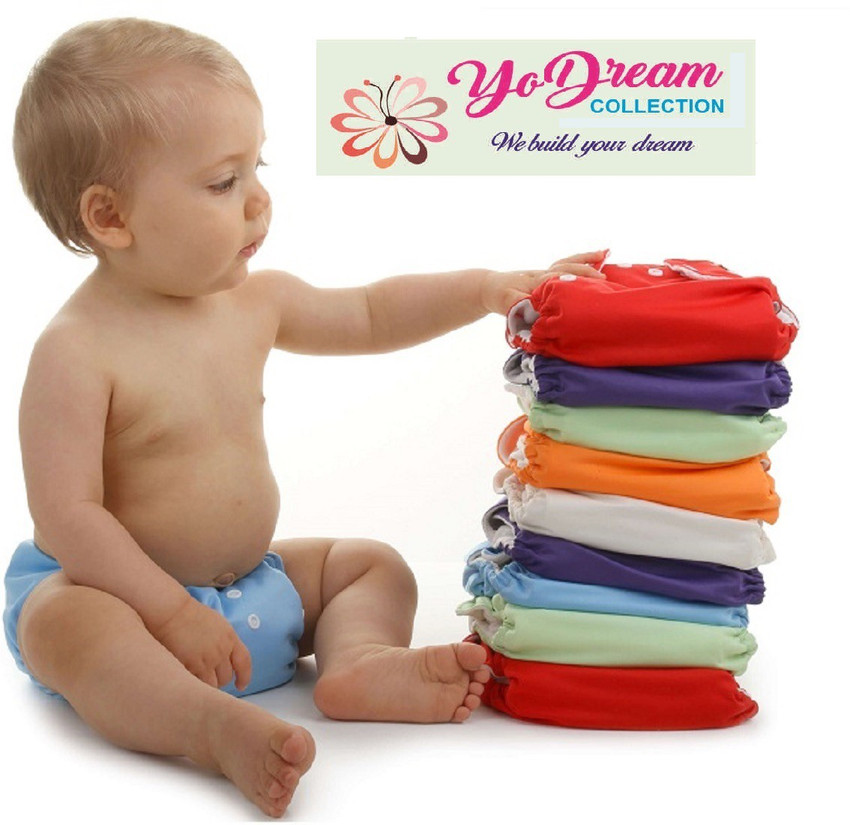 yodream Reusable Cotton Cloth Diaper Langot Nappy for new born baby 0 6 Months Pack of 24