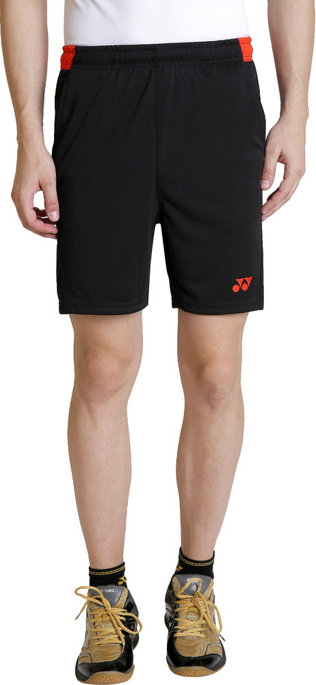 YONEX Self Design Men Black Sports Shorts Buy YONEX Self Design Men Black Sports Shorts Online at Best Prices in India Flipkart