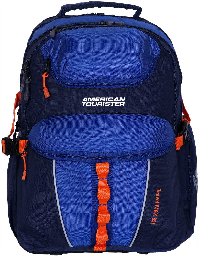 AMERICAN TOURISTER Yeti Weekedner 35 L Laptop Backpack Blue - Price in  India | Flipkart.com
