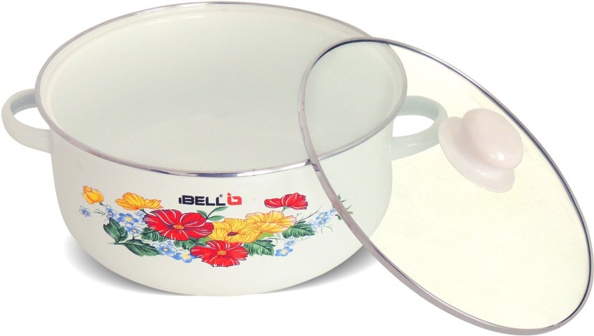 iBELL Decorative Enamel Casserole, Set of 3 Pack of 3 Thermoware Casserole  Set Price in India - Buy iBELL Decorative Enamel Casserole, Set of 3 Pack  of 3 Thermoware Casserole Set online at