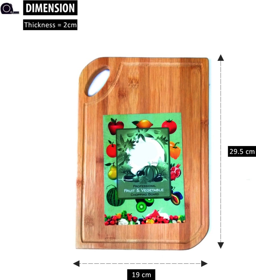 Buy Naayaab Craft Sheesham Wooden Cutting Board with Handle