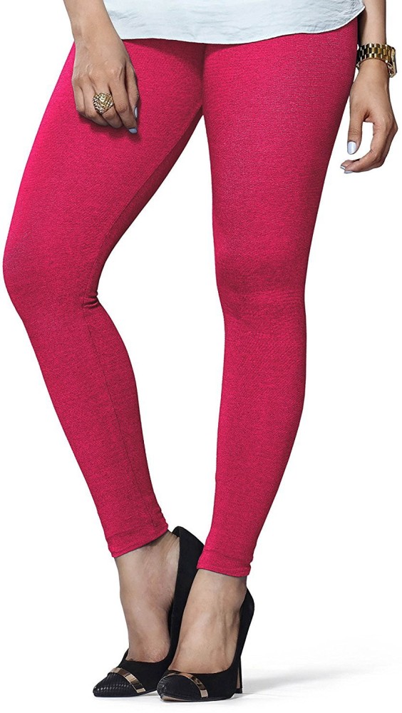 Buy LUX LYRA Women's Cotton and Lycra Ankle Length Leggings
