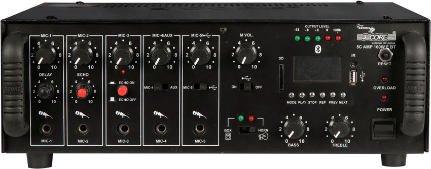 5 CORE AMP 160W E BT Bluetooth 220 W AV Power Amplifier Price in