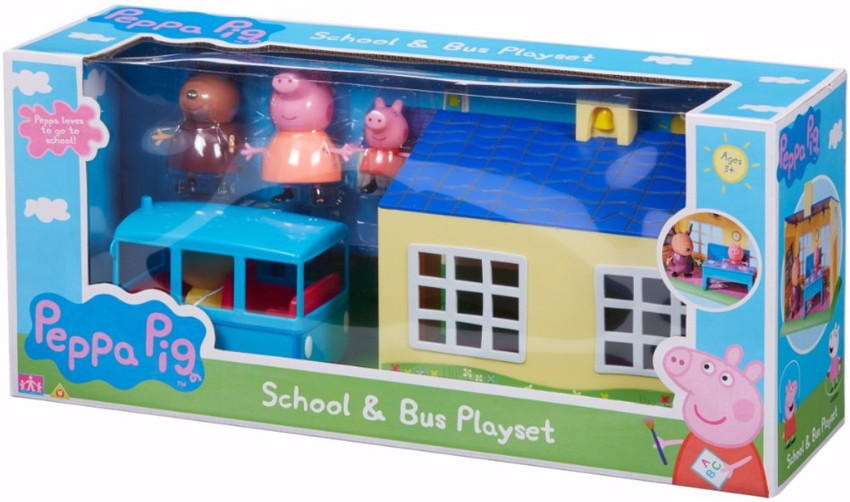 Peppa Pig School Bus Playset School Bus Playset . Buy